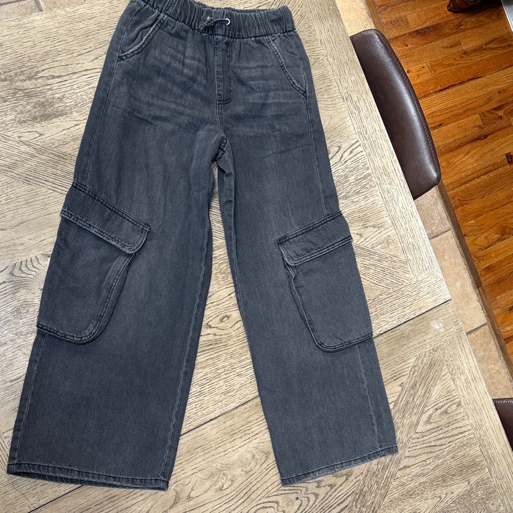 Zara Charcoal Drawstring Pants
